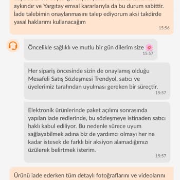 Kutu Açıldığı İçin İade Reddi Tüketici Haklarım Çiğnendi