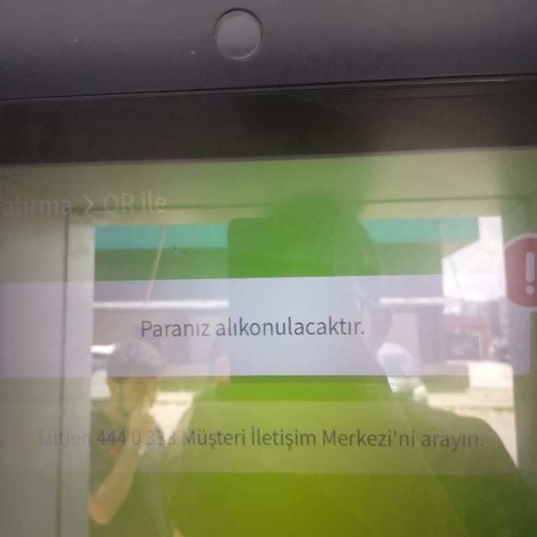 ATM'den 42.200 TL'nin Bloke Olması Ve Acil Hesaba Geçirilmesi Talebi