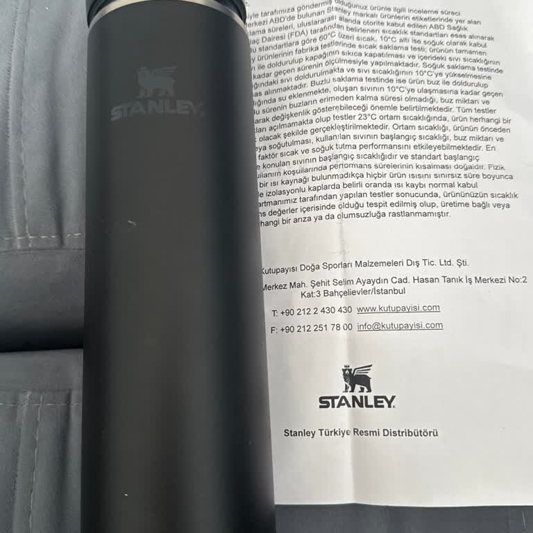 Stanley Termosunun Soğuk Tutmama Sorunu ve Garanti İhlali