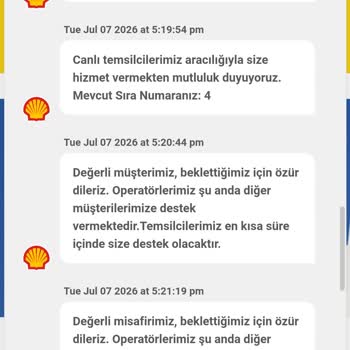 Shell Kart Puan Kullanımında Sürekli Sorun Ve İletişim Eksikliği