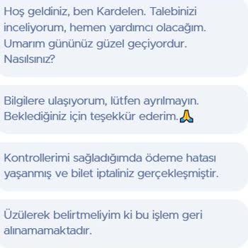 Ödeme Hatası Ve Bilgilendirme Eksikliği Nedeniyle Bilet İptali Ve Fiyat Farkı Mağduriyeti