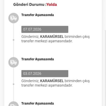 Kargom Transfer Aşamasında Kilitlendi, Trendyol’dan Açıklama Bekliyorum
