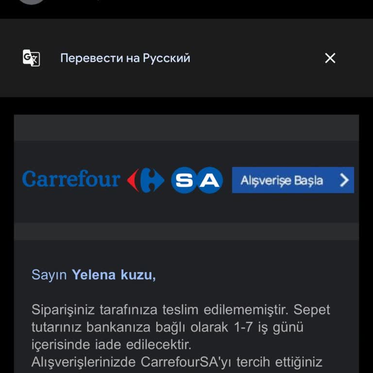 Adres Bulunamaması Nedeniyle Siparişin İptali Ve Teslim Edilememesi