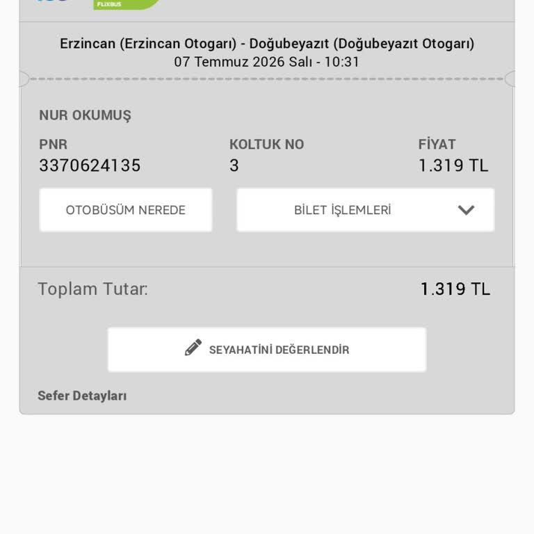 Otobüs Gecikmesi, Bilgilendirme Eksikliği Ve Saygısız Personel Üzerine İade Talebi
