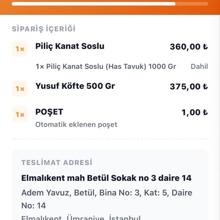 Köfteci Yusuf'ta Tekrarlayan 2 Saatlik Teslimat Gecikmesi Aileyi Aç Bıraktı
