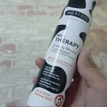 Morfose Milk Therapy Saç Köpüğü Kokusu