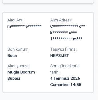 Teslim Edilmeyen Sipariş Ve Sahte Kargo Bildirimi, 3550 TL İadesi Talebi