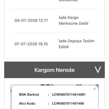Teslim Edilmeyen Kargo Ve Keyfi İade Süreci