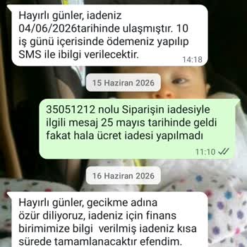 İade Ödemesinin 50 Gün Gecikmesi, Müşteri Hizmetinden Çözüm Bekleniyor
