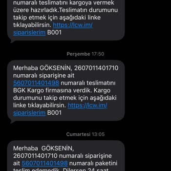 Teslim Edilemeyen Sipariş Ve İade Sürecinin İptali Talebi