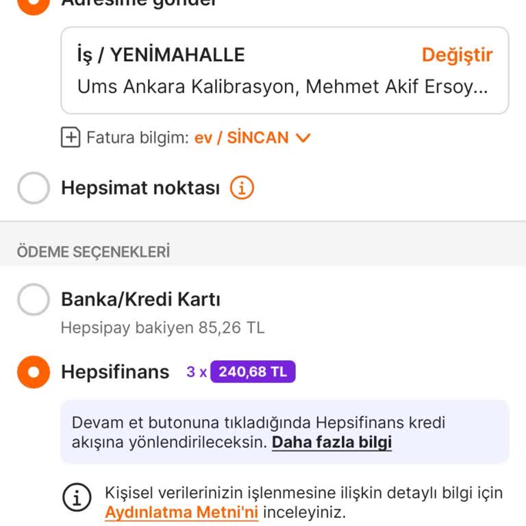 Sipariş İptali Sonrası Hesabım Sınırlı, Açıklama Talep Ediyorum