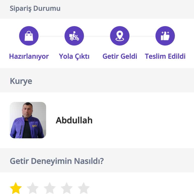 Teslim Edildiği Göstergesi Yanıltıcı, Sipariş Gelmedi Ve İade Yok