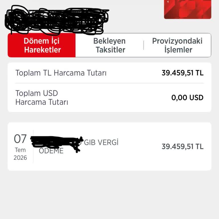 Ziraat Bankası Gelir Vergisi Taksit Talebimin Nedensiz Reddedilmesi