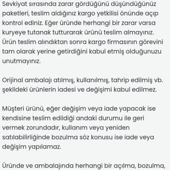 Sipariş İptali Sonrası Cevapsızlık Ve Geri Ödeme Talebi