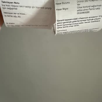 Ayıplı Bosch Dikey Süpürge Başlıksız Çalışmaya Rağmen Toz Geri Dökülüyor