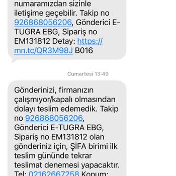 DHL Ecommerce Türkiye Şifa Şubesinde Saygısız Davranış ve Kargo İadesi