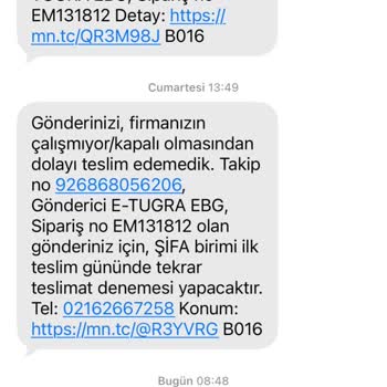 DHL Ecommerce Türkiye Şifa Şubesinde Saygısız Davranış ve Kargo İadesi