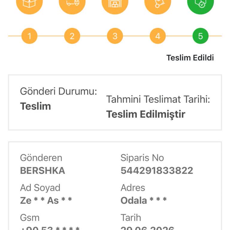 Teslim Edilmemiş Kargo Ve Yanıtsız Müşteri Hizmeti