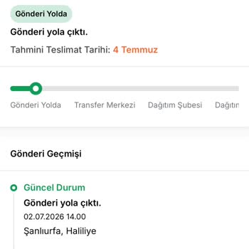 Teslimat Gecikmesi Ve Kayıp Sipariş İçin Hızlı Çözüm Talebi