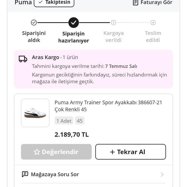 Kargo Gecikmesi Nedenli Mağduriyet Ve Çözüm Beklentisi