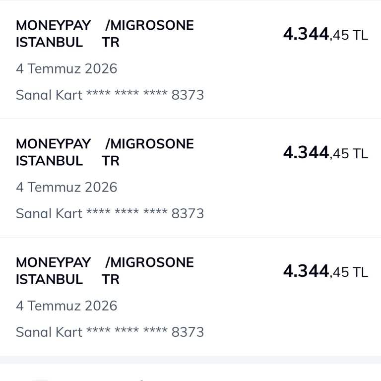 Migros Sanal Markette Tek Tutar Üç Kez Çekildi, İade Hâlâ Beklemede
