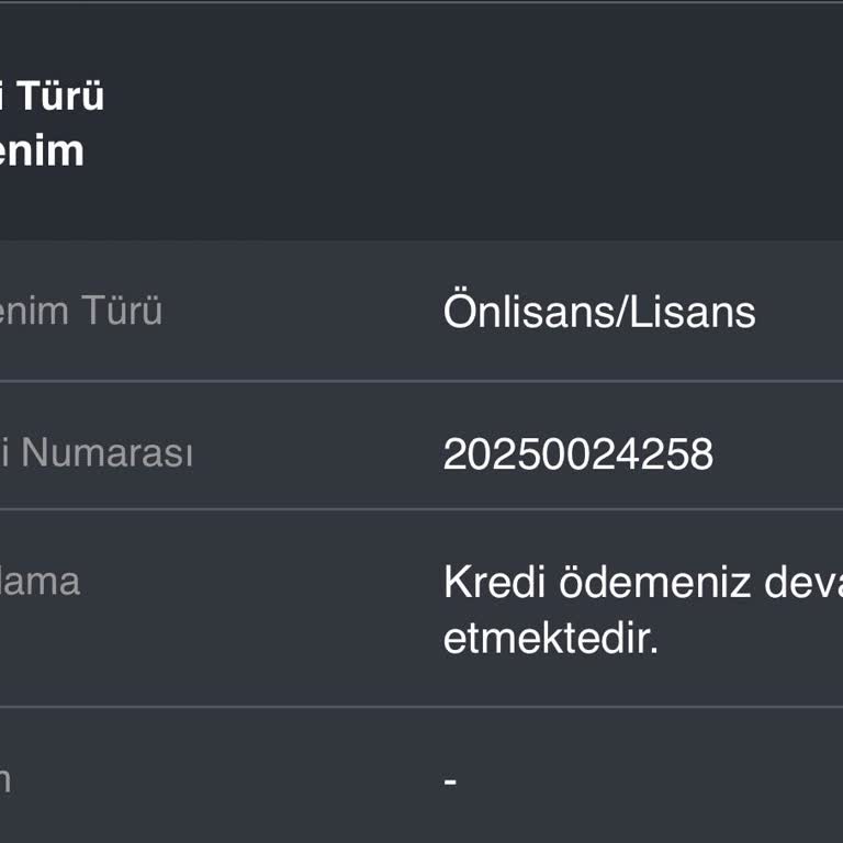 Ziraat Bankası Temmuz Aylığında KYK Kredimin Hesaba Yatmadığını Bildiriyorum