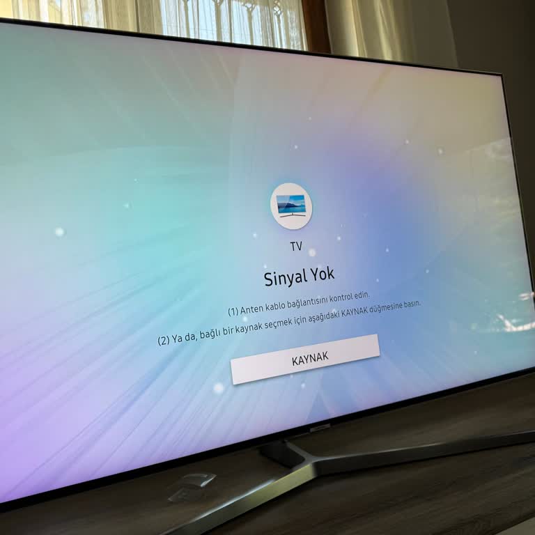 Samsung TV İnternet Ve Uydu Bağlantısı Sorunlu, Müşteri Hizmetleri Destek Vermiyor
