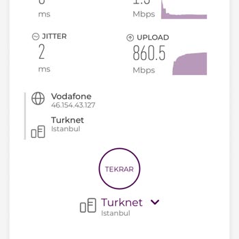 1000 Mbps Paketimde 0,5-2 Mbps Hız, Destek Yanıtı Gelmiyor