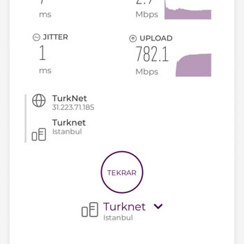 1000 Mbps Paketimde 0,5-2 Mbps Hız, Destek Yanıtı Gelmiyor