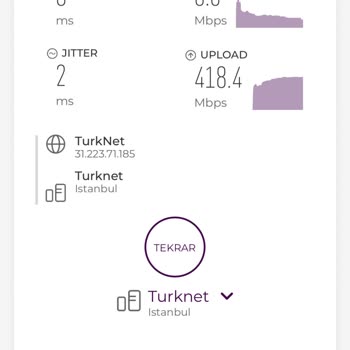 1000 Mbps Paketimde 0,5-2 Mbps Hız, Destek Yanıtı Gelmiyor