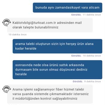 Fiber Olduğu Söylenen İnternet Kablo, Yanıltıcı Bilgilendirme Ve Cevapsız Destek