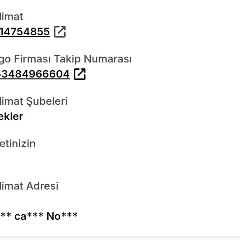 Aras Kargo Gecikmeli Teslimat Ve Bilgilendirme Eksikliği