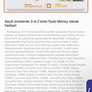 Money İadesi Alınmadığı İçin Mağduriyet