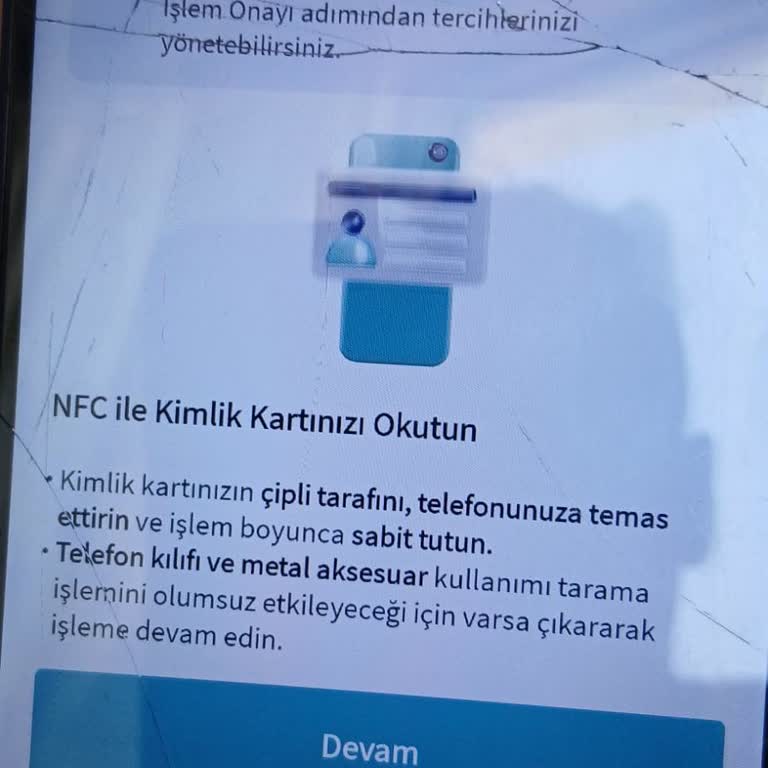 NFC Zorunluluğu Nedeniyle İnternet Bankacılığına Erişemiyorum