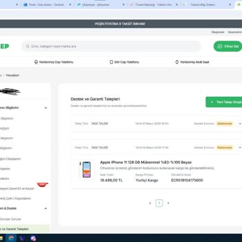 İade Talebimin 37 Gün Aşan Gecikmesi Ve Nakit İade Yerine Alışveriş Çeki Sunulması