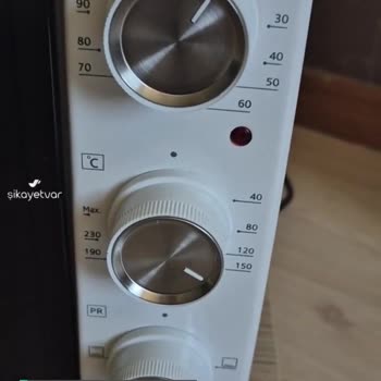 Simfer Mini Fırın Işık Sorunu