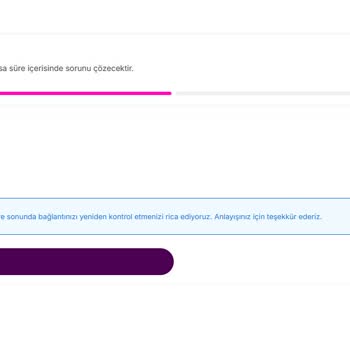 İnternet Kesintisi Ve Cevapsız Müşteri Desteği