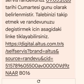 Altus Bulaşık Makinesi Yıkamıyor, Üç Servis Ziyaretine Rağmen Değişim Talebi