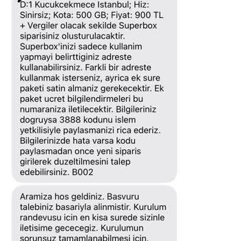 Superbox Kurulumunda 9 Günlük Gecikme Ve Müşteri Hizmetlerinden Cevap Yok