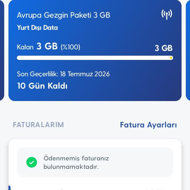 Paris'te Avrupa 3 GB Paketi Çalışmadı Ve Ücret İadesi Talebi