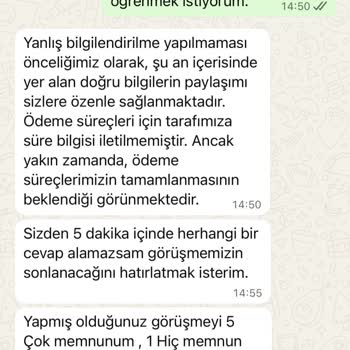İade Ücretinin Hesaba Yansımaması Ve Kredi Kartı Kesintilerinin Durdurulması