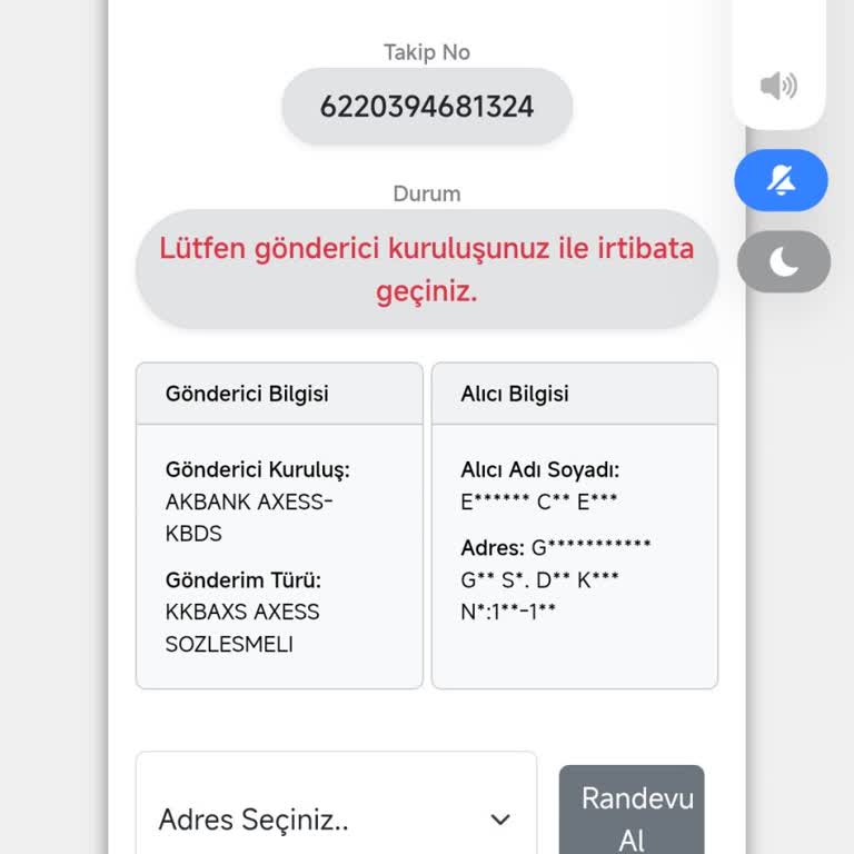 Kredi Kartım Teslim Edilmediği İçin Acil Yardım Talep Ediyorum