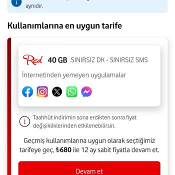 Vodafone Tarife Yenilemesinde %165 Fahiş Artış Ve Haksız Teklif