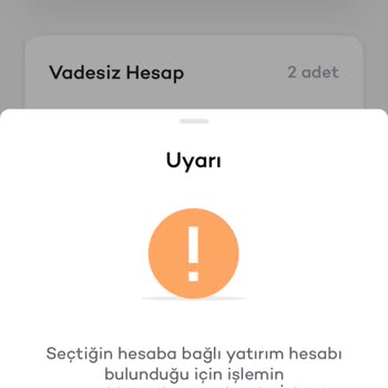 Yatırım Hesabında İşlem Yapılamıyor Ve Kapatma Şubeye Zorunlu
