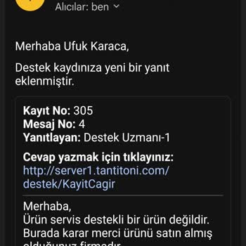 Soğuk Tutma Özelliği Kayıplı Termos İçin İade Ve Değişim Talebi