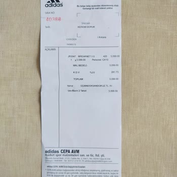 Adidas Ayakkabım Bir Ayda Açıldı, Garanti İncelemesi Red Edildi Ve Mağdur Oldum