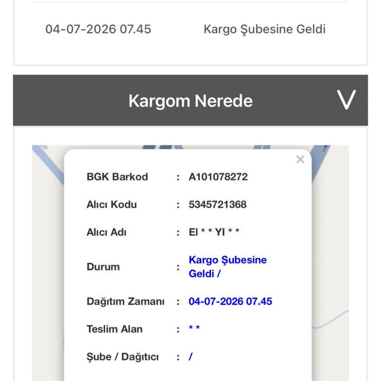 A101 Siparişim Teslim Edilmedi Ve Kargo İletişim Kanalları Yok