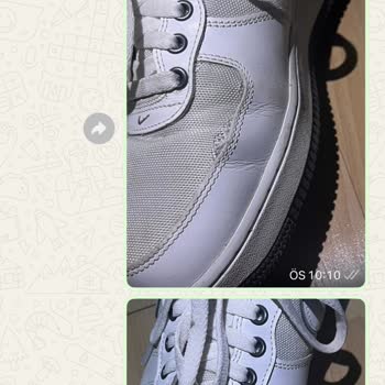 Barçın'da Defolu Nike Air Force 1 İçin Ücretsiz Değişim Talebi