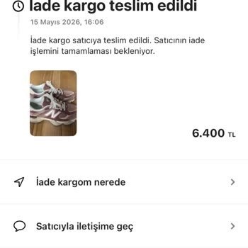 İade İşlemi Tamamlandı, 6.400 TL’yi Kredi Kartıma Neden Göndermiyorsunuz?