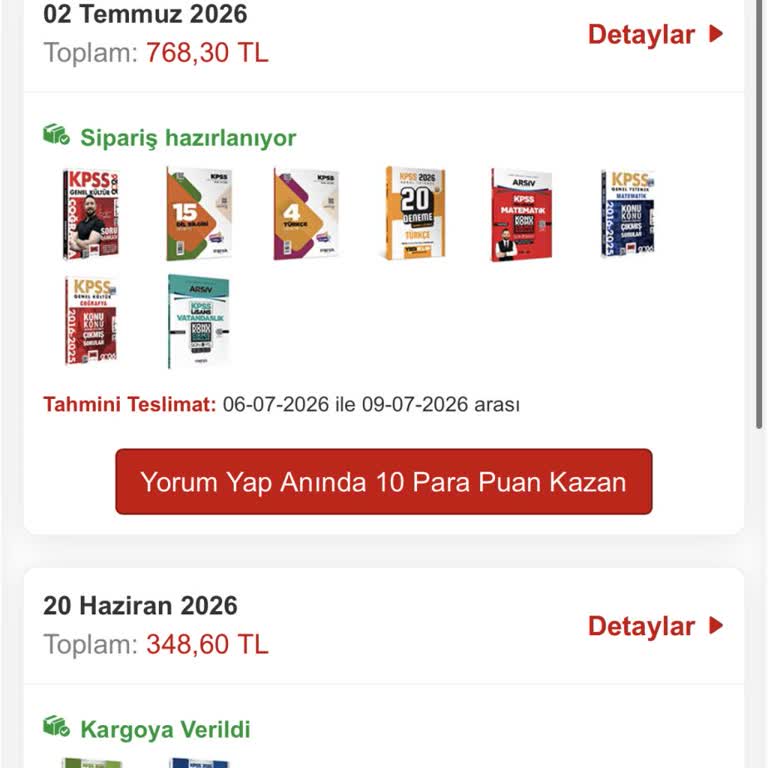 Kitapsec'ten Siparişimin Kargo Gecikmesi Ve Cevapsız Müşteri Hizmetleri